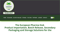 Desktop Screenshot of eupharmahub.com